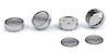 881203 Center Cap N90 Chrome With Domed Hard Poly Chevrolet Logo - image 1