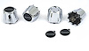 881208 N90 Wheel Chrome Center Cap With Domed Poly Black/Silver Z28 Logo 1982-92 Camaro Z28; Set Of 4 - image 1