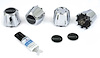 881217 N90 Wheel Chrome Center Cap With Black/Silver IROC-Z Logo 1982-92 Camaro Z28; Set Of 4 - image 1