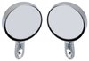881237 Exterior Door Mirror Set 1966-74 Dodge/Plymouth A And B-Body; LH Remote/RH Manual; Round Style; Pair - image 1