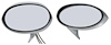 881240 Outer Door Bullet Mirrors 1970 Mopar E-Body Primered - image 1