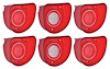 881269 Tail Lamp and Back Up Lamp Lens Set 1968 Standard Impala Tail Lamp and Back Up lamp Lens Set - image 1