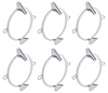 881283 Tail Lamp and Back-up Lamp Trim Ring Bezel Set 1962 Impala - image 1