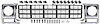 881328 Grill and Round Headlamp Bezel Basic Set 1979-80 Chevrolet Pickup ; Emblem Delete; Black - image 1
