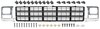 881329 Grill and Rectangur Headlamp Bezel Basic Set 1979-80 Chevrolet Pickup -Emblem Delete; Black - image 2