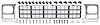 881332 Grill and Rectangular Headlamp Bezel Set 1979-80 Chevrolet Pickup ; Emblem Delete; Charcoal Gray - image 1