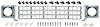881333 Grill and Headlamp Bezel Basic Set 1977-78 Chevrolet Pickup ; Emblem Delete; Chrome - image 1