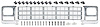 881335 Grill and Rectangular Headlamp Bezel Set 1979-80 Chevrolet Pickup ; Emblem Delete; Chrome - image 1