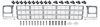 881335 Grill and Rectangular Headlamp Bezel Set 1979-80 Chevrolet Pickup ; Emblem Delete; Chrome - image 2