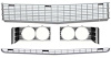 881345 1969 Impala/Full Size Front Grills & Headlamp Bezel Set, 4 Piece Set - image 1