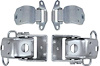 881370 1967-74 Dodge/Plymouth, A-Body, Door Hinge Kit, Upper & Lower, RH & LH Sides, 4-Piece Kit - image 1