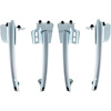 881443 1968-69 Camaro, Firebird, Door Window Track Set, Front & Rear Tracks, LH & RH Sides, 4-Piece Set - image 1