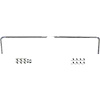 886768B 1967-68 Chevrolet, GMC Fleetside; Tailgate Molding Set; 5 Piece Set; Stock Tailgate Handle - image 1