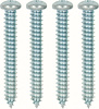 9428078 Door Panel Grab Handle Screw Set 1968-69 Camaro/Firebird; Deluxe Interior; 4 Piece Set - image 1