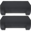 9640479 Bucket Seat Bottom Rear Plastic Covers 1973-81 Buick, Chevy, Pontiac, Oldsmobile - image 3