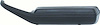 9674364 Arm Rest Pad/Door Pull Handle 1974-81 Camaro/Firebird Arm Rest Pad/Door Pull Handle; Black; RH - image 1