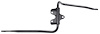 9725A Accelerator Linkage 1964-68 Ford Mustang; V8; Manual Transmission - image 1
