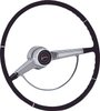 9741875 Steering Wheel with Horn Ring 1965-66 Impala; Black - image 3
