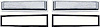 9746465 Steering Wheel Horn Button Set-1967 Nova SS, Chevelle; Deluxe Interior - image 1