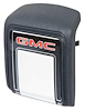 9761178 1978-91 GMC Pickup, Jimmy, Suburban, "GMC" Horn Cap, for Deluxe Steering Wheel, Black/Silver - image 1