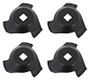 9773569 1971-1981 Firebird Honeycomb Wheel, Wheel Cap Lock Set, 4 Piece Set - image 1