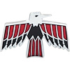 Front Fender Emblem 1967-1968 Pontiac Firebird - image 1