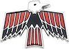 9789710 Fuel Door Emblem 1967 Pontiac Firebird; With Hardware - image 1