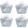 9791068K 1971-76 Pontiac Firebird, Trans Am, GTO, Lemans, Grand Prix; Honeycomb Wheel Center Cap Set; 4-Pieces - image 1