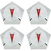 9795568 Honeycomb Wheel Center Caps for 1972-1977 Pontiac Firebird, Grand Prix, LeMans - image 1