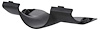 9796404 1969 Firebird/Trans Am, Lower Steering Column Cover, Black - image 1