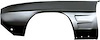 9798213 Front Fender 1969 Pontiac Firebird; LH; EDP Coating - image 1