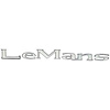 9798368 1967-69 Pontiac Lemans, Quarter Panel or Front Fender Emblem, LeMans Letter Set, 6-Pieces, LH or RH - image 1