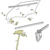 9822152 Door Glass Track, Window Guide and Hardware Kit for 1970-1972 Chevy Chevelle, GM A-Body [Left/Driver Side] - image 2