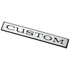 9823098 1970-72 Buick Skylark, Quarter Panel Emblem, "CUSTOM" - image 1