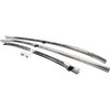 9823126K Roof Rail Weatherstrip Channel Set for 1970-1972 Chevy Chevelle, Buick Skylark, GS - image 1