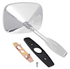 9826594 Chrome Outer Door Mirror, RH or LH, w/ Flat Bracket & Hardware, 1971-1979 Various GM Models - image 1