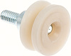 Quarter Window Lower Roller Fits Select 1971-1976 GM B-Body 2-Doors - image 1