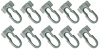 9838109K 1965-81 Buick, Chevrolet, Pontiac, Oldsmobile; Side Molding Clip; 10 Piece Set; Various Models - image 1