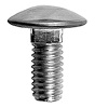 9853 5/16-18" x 3/4" Bolt, w/ Stainless Steel Cap, Each - image 1