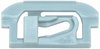 A1010 1975-90 GM; Molding Clip; Nylon; 15.25 mm x 30.5 mm; Light Green - image 2