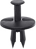 Push-in Retainer Clip For Front or Rear Bumper Cover 1/2 in. Hole, 1 in. Head