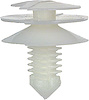 A11774 1965-86 GM, Interior Door Panel Clip, White Nylon, Each - image 1