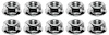 A14873K Serrated Self locking Hex Nut, #10-24 Thread Size, 10 Piece Set - image 1