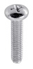 A15382 #8-32 x 3/4" Phillips Pan Head Machine Screw- Zinc Plated - image 1
