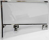 A1604 Door Glass Assembly; 1959-60 Full Size Chevrolet 2 Door Hardtop With Clear Glass; RH - image 1