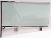 A1607 Door Glass Assembly; 1958 Impala 2 Door Hardtop & Convertible With Tinted Glass; LH - image 1