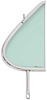 A1648 Vent Assembly 1961 Impala, 1961-62 Bel Air 2 Door Bubble Top With Tinted Glass; LH - image 1