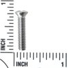 A1863 Chrome Machine Screw, #8-32 x 3/4", w/ Undersized #6 Phillips Oval Head - image 3