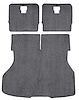 A4024A47 Rear Cargo Area Cut Pile Carpet 1983-86 Mustang Hatchback; Dark Gray