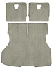 A4024B35 Rear Cargo Area Cut Pile Carpet Set With Mass Backing 1983-86 Mustang Hatchback; Desert Tan - image 1